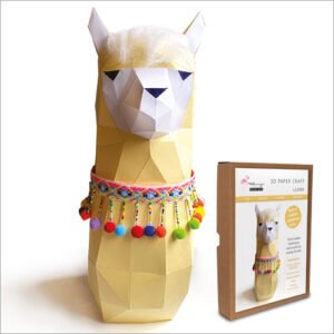 FKA006 3D Papercraft Model Kit - Llama