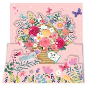 C003 Flower Basket (zig zag)